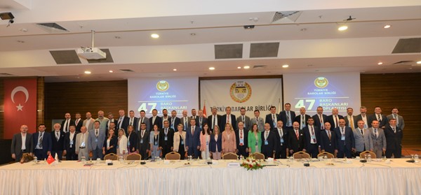 Baro başkanları ücretler için toplandı